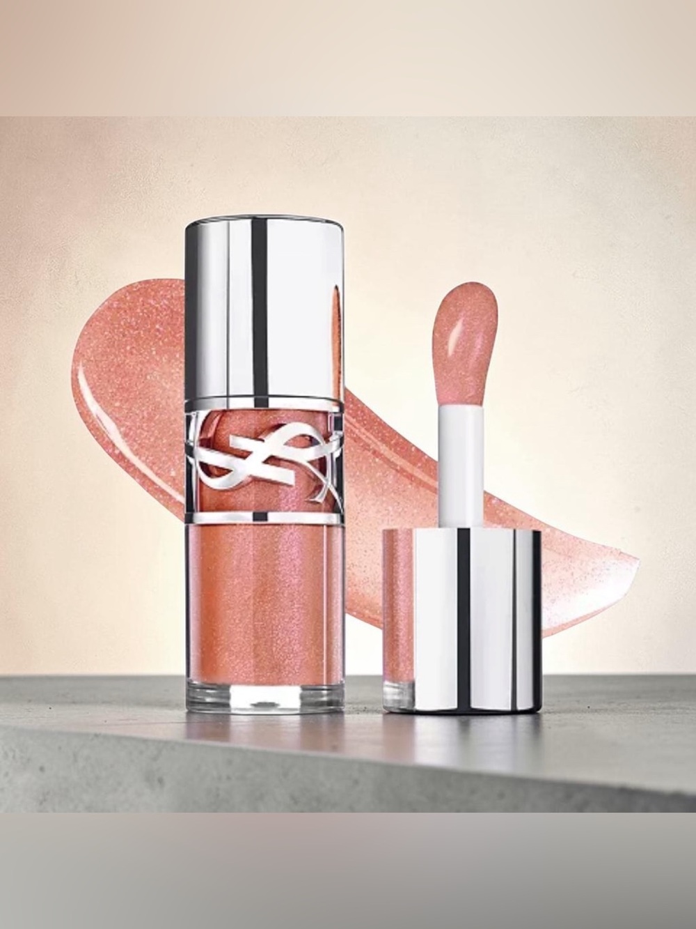 Yves Saint Laurent Plumping Lip Oil Gloss - 12 Honey Moon